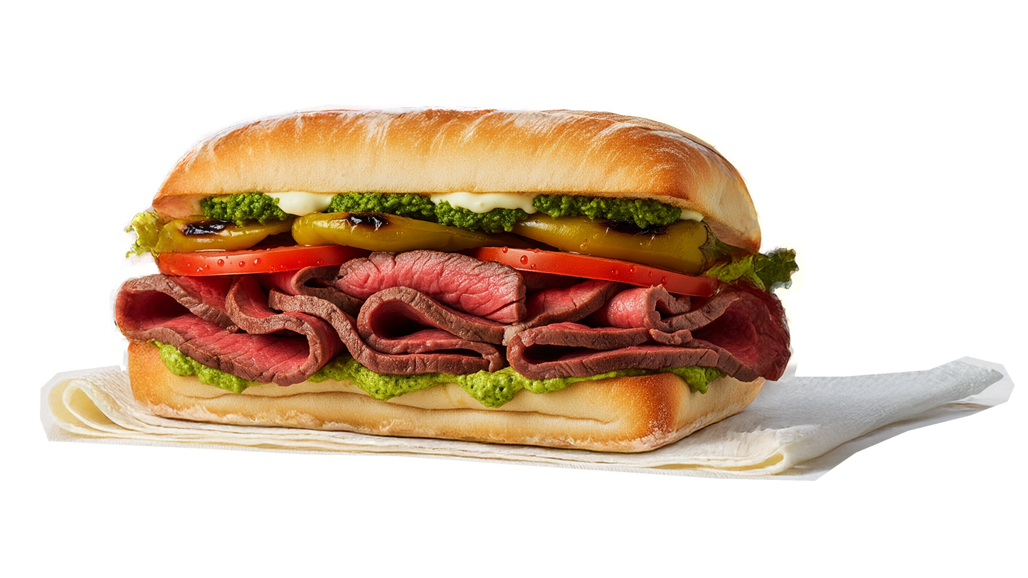 Argentine Vacio Steak Sandwich